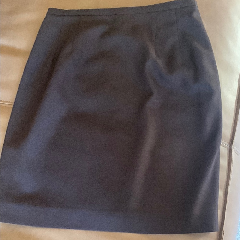 Harve Benard Gray Mini Pencil Skirt for Work